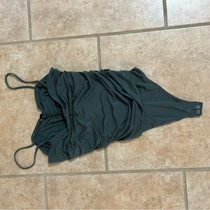 Express Deep Green onesie